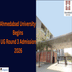 Ahmedabad University Begins UG Round 3 Admission 2026; Apply till December 31 @ahduni.edu.in